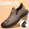 Fashion Spring Autumn New Designer Loafers for Men Fashion Business Casual Cow Leather Men's Shoes New Designer Solid Color Shoes Male