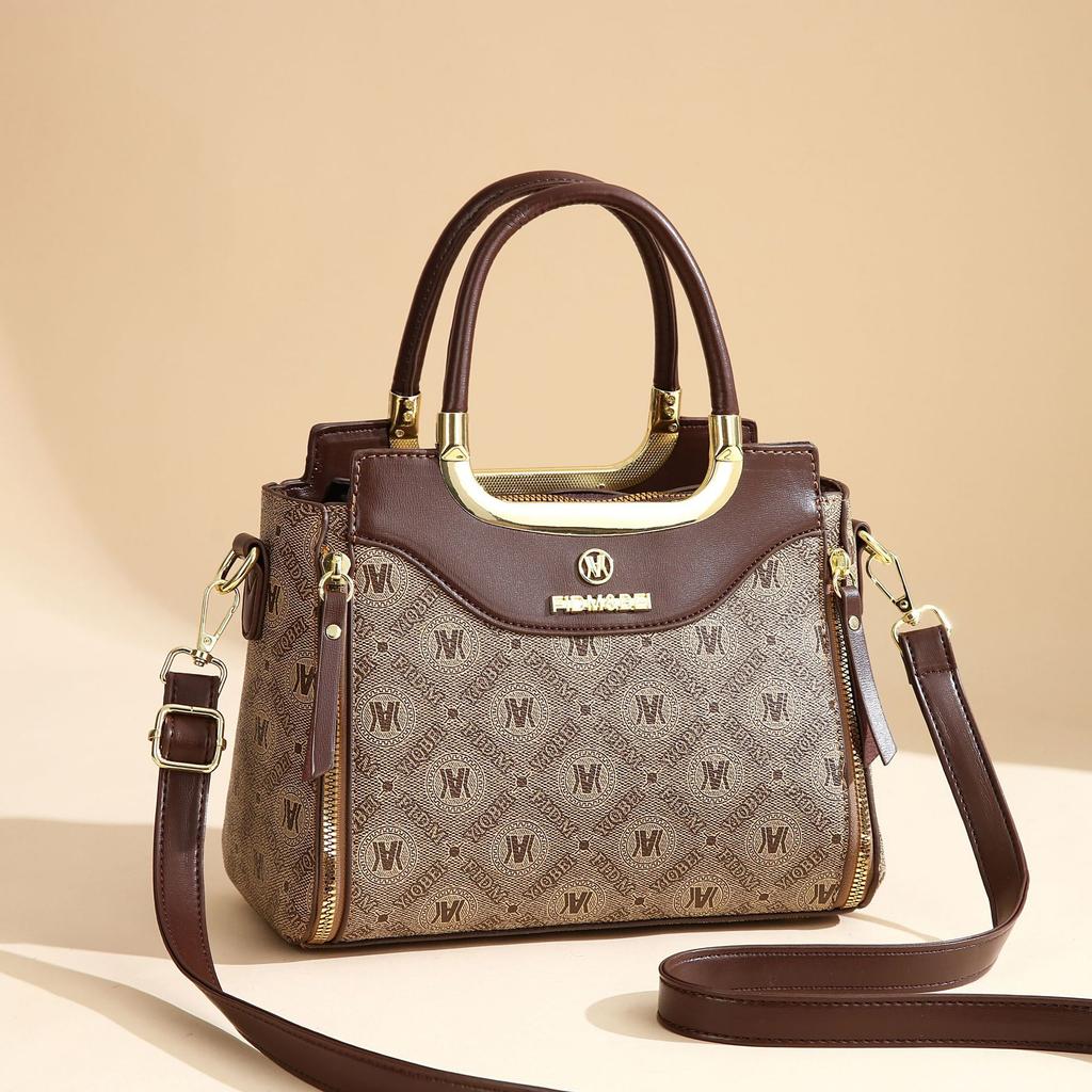 Bag Women's 2025 New Autumn and Winter Fashion Versatile Women's Portable High-end Shoulder Messenger Bag Women's Bag