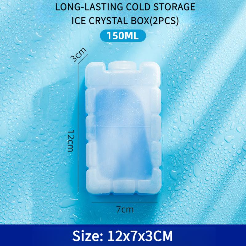 GIANXI Food Cooling Ice Crystal Box Reusable Portable Fast Cold Pack Outdoor Camping Food Fresh Cooler