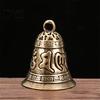 Brass Pendant Old Bronze Bell Finely Build Decorative Compact Decorate Gourd Non-deforming Antique for Living Room Ornament