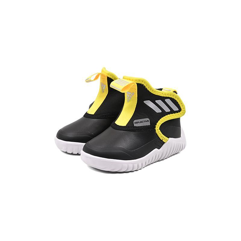 Adidas Rapidazen I Mid Slip Resistant Abrasion Resistant High top Toddler Shoes Black Infant And Toddler GX7131