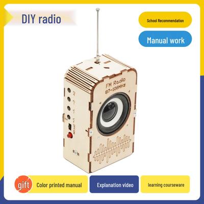 DIY Radio Technology Kit: Middle School Science Experiment & Teaching Aid