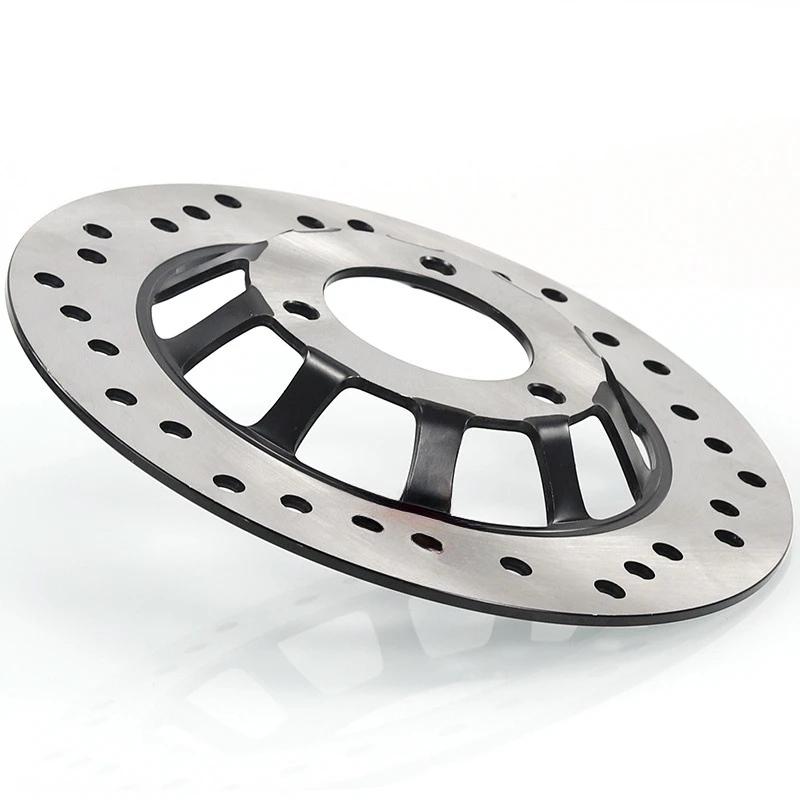 Rotor de disque de frein de moto 220MM-58MM 3 trous compatible avec les pièces de rechange ATV Électrique
