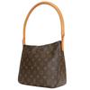 Used LOUIS VUITTON Shoulder Bag Looping MM M51146 Monogram/Nume leather Brown Shoulder