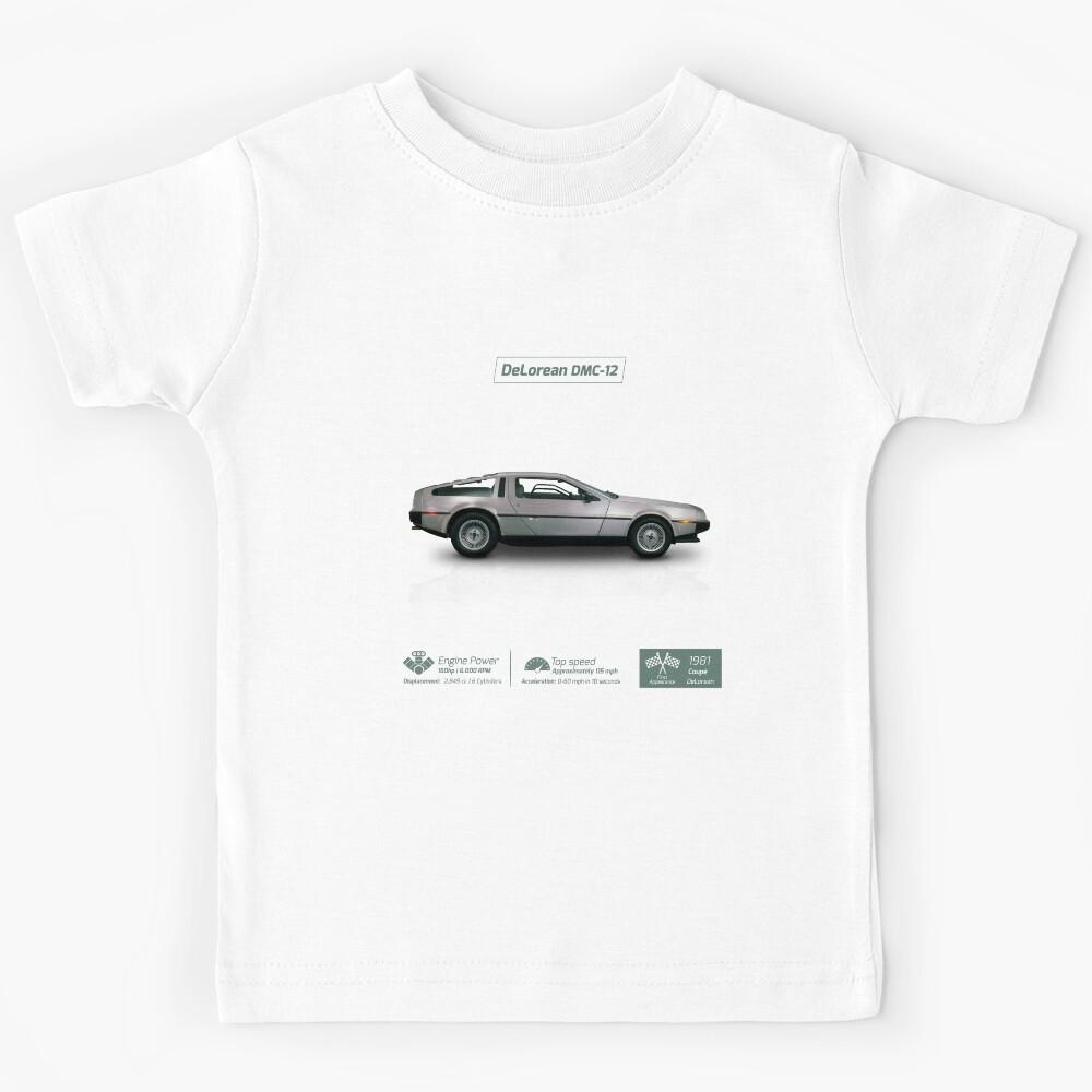 DeLorean DMC 12 Kids T-Shirt 120