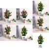 Camellia Sasanqua Simulated Greenery With Injection Molding For Tabletop Decoration