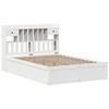 VidaXL Bed Frames Without Mattress White 160x200 Cm Solid Pine Wood, Bed, Solid Wood Bed Frame, Bedroom Furniture At 3323489