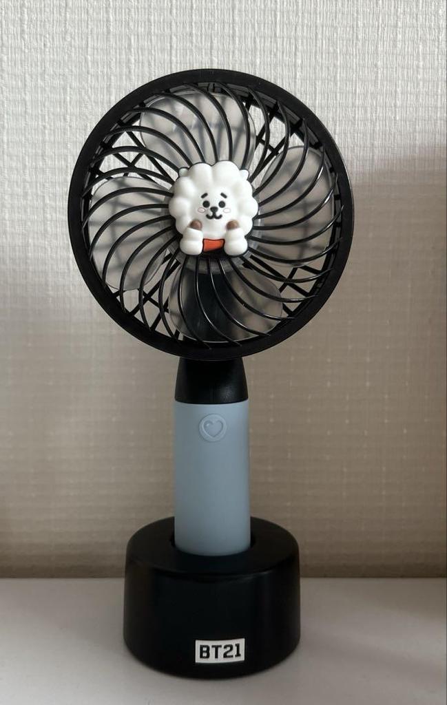 [USED] BTS Jin BT21 RJ Bundy Fan Handheld Fan