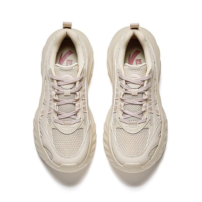 Anta Yanhua Women Low Top Lifestyle Casual Shoes Chalk Pale Grey 922538882-4