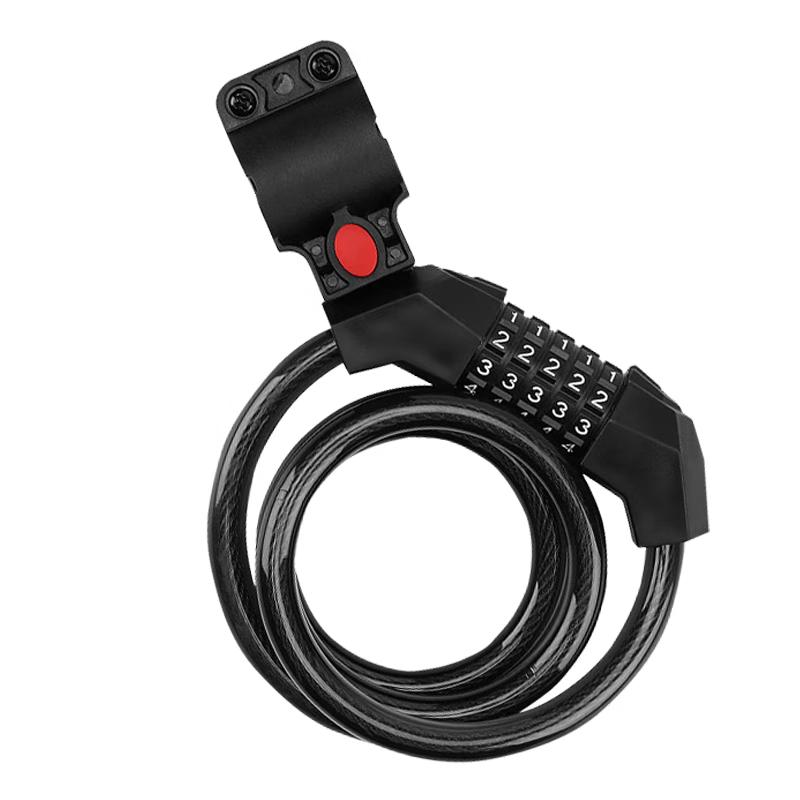 Hersdige Portable Waterproof Bicycle Cable Lock Bicycle Lock