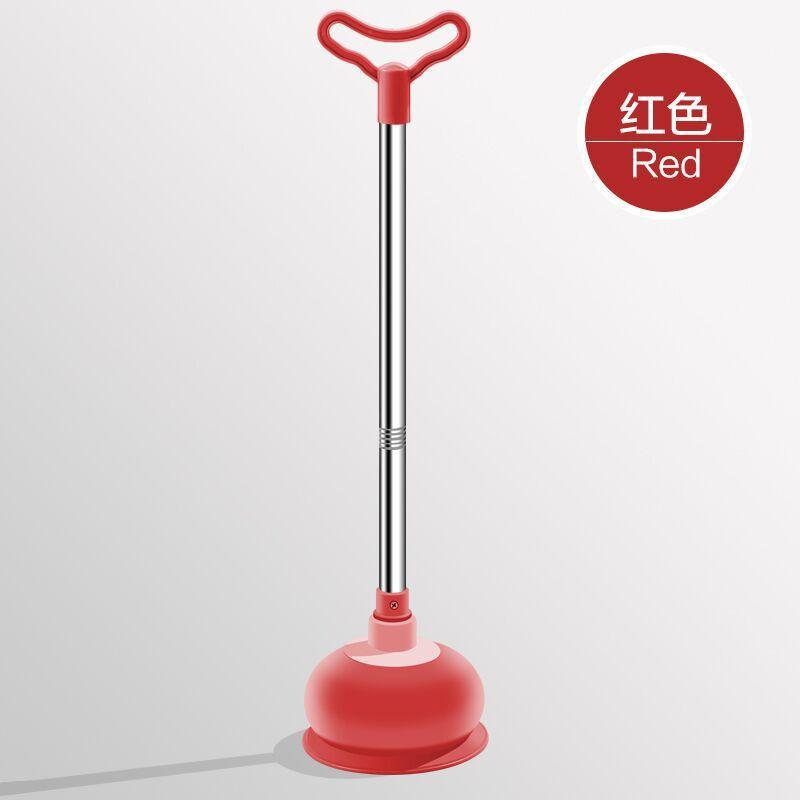 Toilet Plunger With Detachable Handle PVC Rubber Cup Sink Drain Unclogger Home Bathroom Use