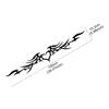 DIY Hartvleugels Sticker Auto Voorruit Decoratie Vinyl Folie Decal Voertuig Creatieve Zelfklevende Decoratie Auto Tuning Accessoires