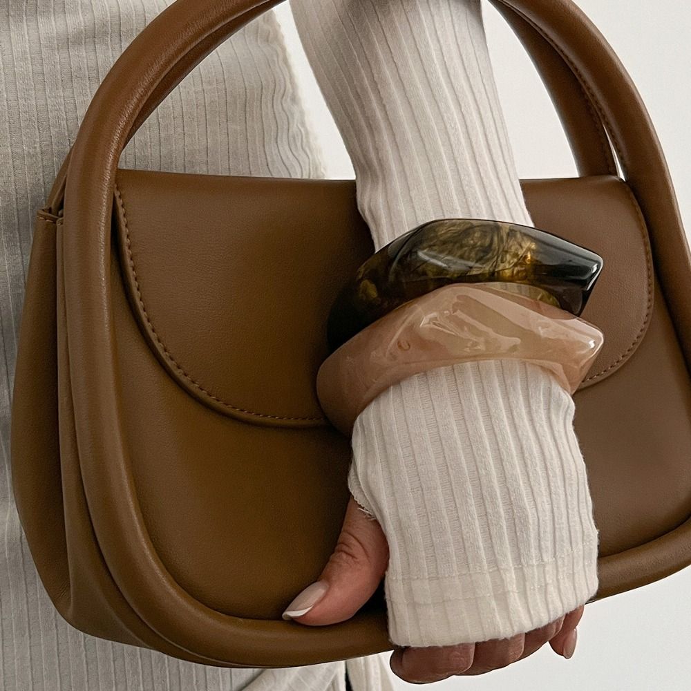 Europa Amerikansk Stil Akryl Armbånd Minoritetsdesign Bredt Kraftig Armbånd Dekorasjon