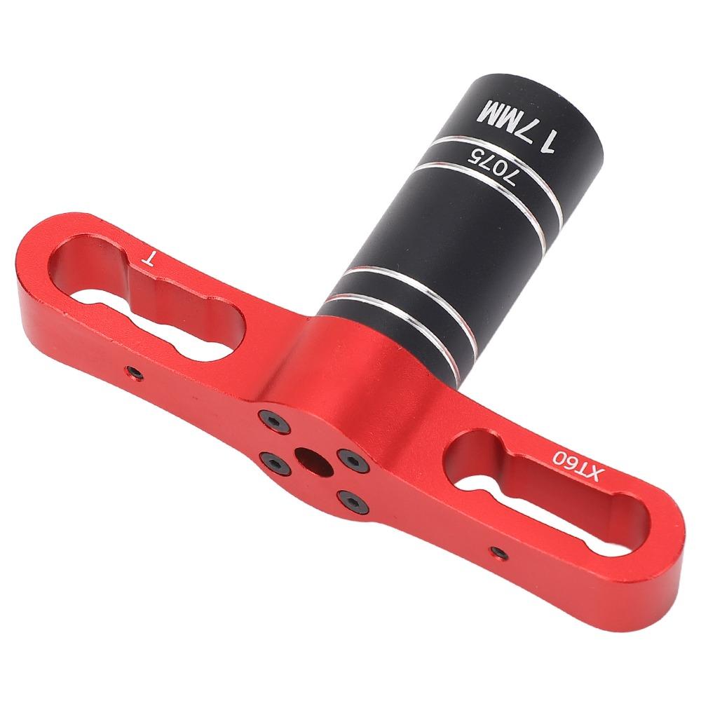 Aluminum Alloy Hex Sleeve Wrench for Traxxas/Axial/Arrma/ HSP/Redcat/ECX/HPI 1/8 1/10 1/12 RC Cars