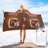 Nutella Cutie Beach Towel Soft Microfiber Quick Dry Absorbent Quick Towels For Mountain Climbing