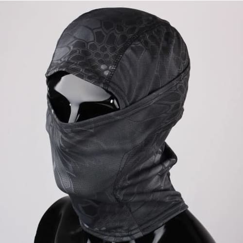 Camouflage 3-Way Balaclava Face Mask, Airsoft, Typhoon, Sports, Neck Gaiter, Outdoor Face Guard, Face Cover, Neck Guard, Helmet Inner for Cycling, Tou