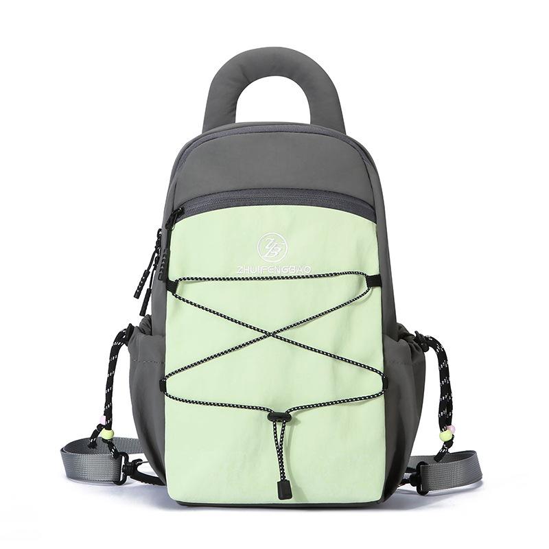 Schoolbag1011 New Outdoor Travel Mountaineering Messenger Bag Large Capacity Three-purpose Sports Lightweight Nylon Cycling Backpack