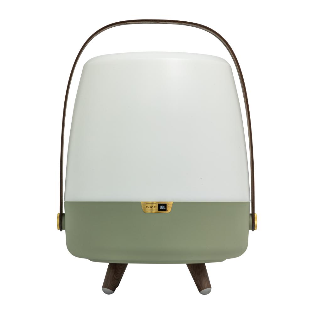 Kooduu – Lite-up Play 2.0 LED-Lampe mit integriertem Bluetooth-Lautsprecher (Sound von JBL), Olive, Kooduu
