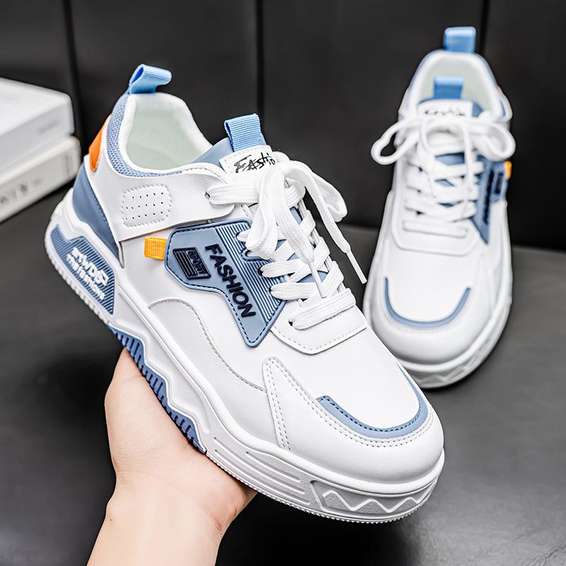 Herren Freizeitschuhe für alle Jahreszeiten Mode Skateboarden Studenten Bequeme Sneaker Jungen Trendige Schuhe mit weicher Sohle Atmungsaktiv