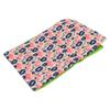 Reptile Sleeping Bag Soft and Warm Bearded Dragon Bed with Pillow for Bearded Dragon Leopard Gecko(Lip Print Green