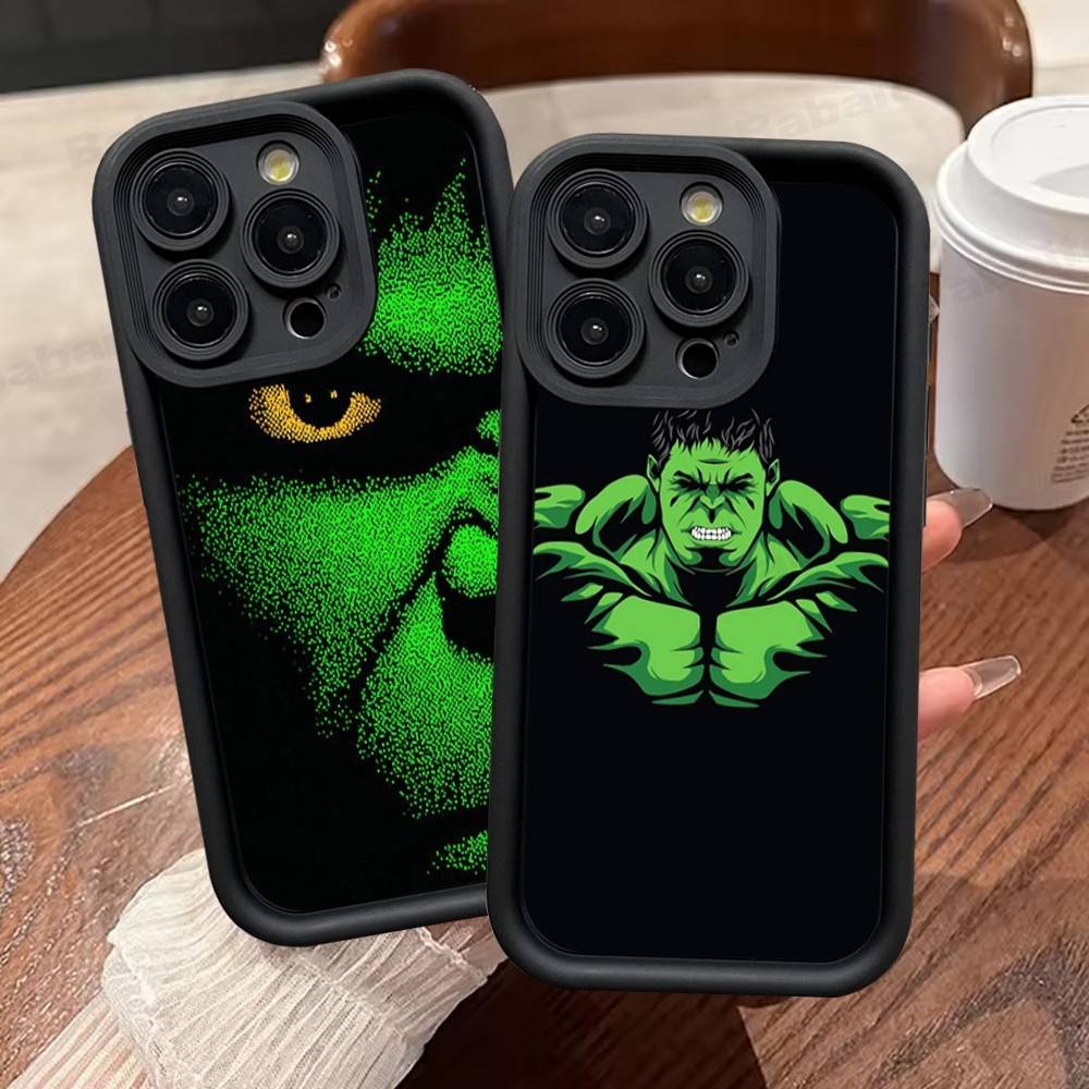 Superhero H-Hulk Phone Case For IPhone 17 16 15 14 13 Pro Max Plus 12 11 Cover