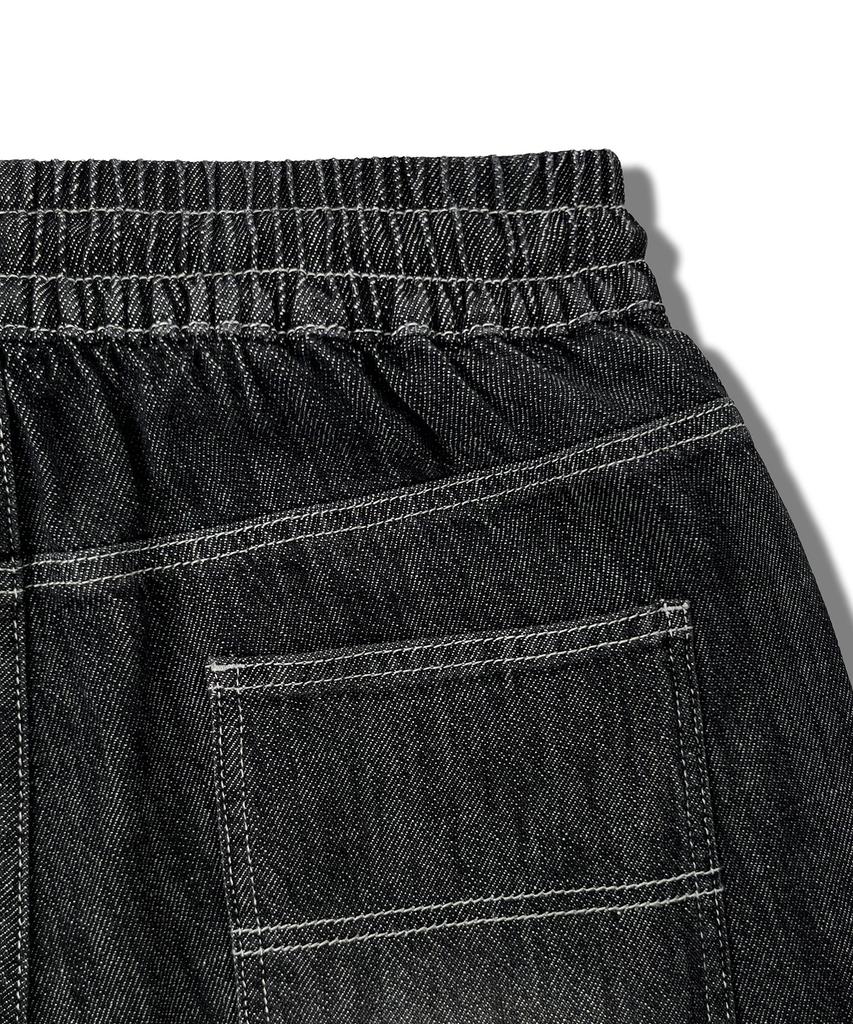 Eonoideu Utility Bermuda Carpenter Denim Shorts Lq7Du476_Black