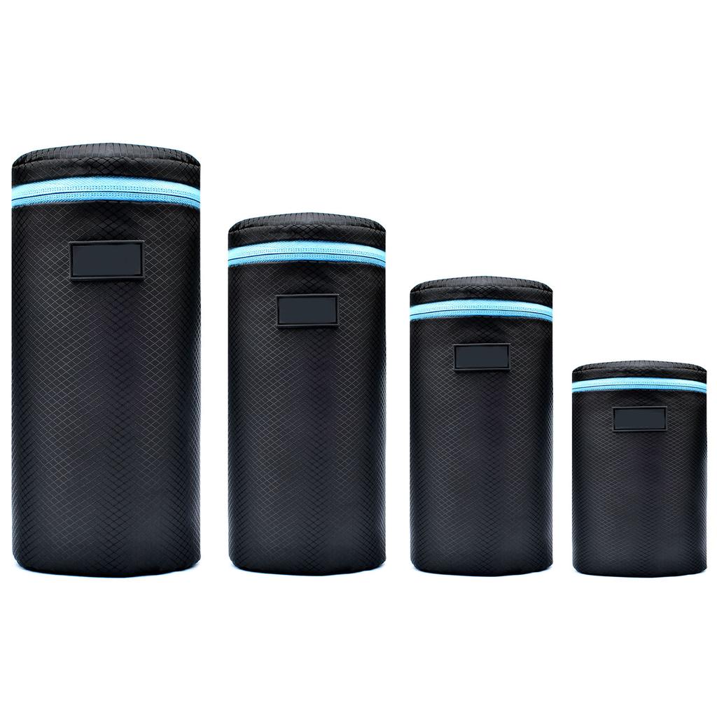Camera Lens Pouch for Case Univeral for Telephoto Zoom Lens Zipper Bag Nylon Thickened Lens Protective Bag