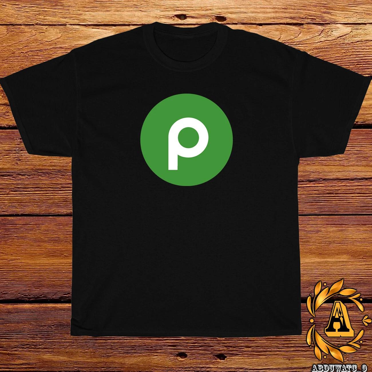 Publix Supermarket Logo Black/Sport Grey/White/Navy/Red T-Shirt S-5XL L