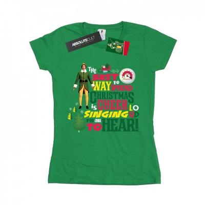 Womens/Ladies Christmas Cheer Cotton T-Shirt