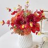 Estilo Europeo Flor Artificial Eucalipto Diente de León Peonía Hortensia Rosa Rosa de Boda Seda Arte Floral Accesorios de Fotografía Flores Simuladas