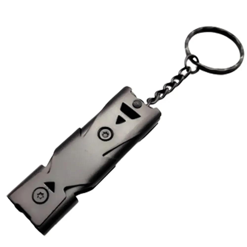 Emergency Whistle Keychain - Loud Decibel Portable Survival Tool For Outdoor Adventures And Camping