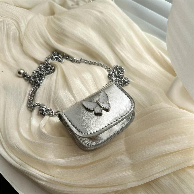 Waist Chain Bag for Women Trendy Chain Belt Small Bag for Women Decorative Jeans Mini Texture Crossbody Bag for Women