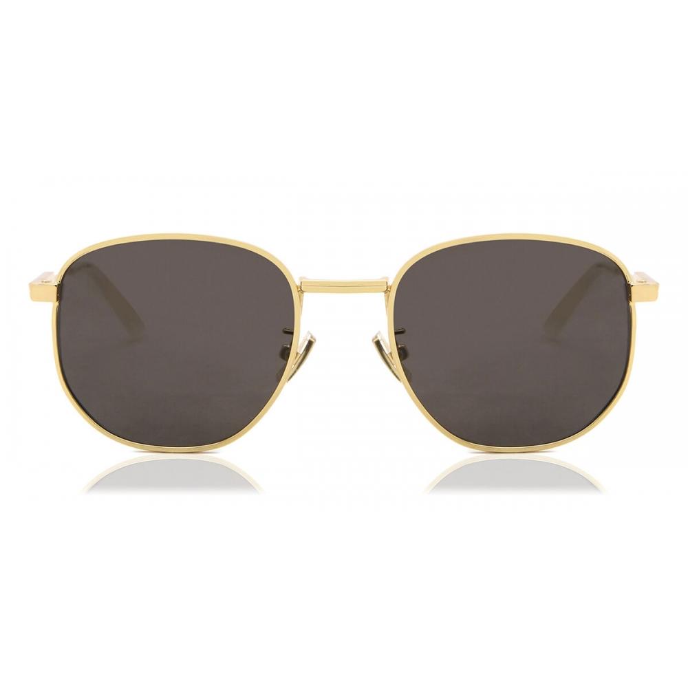 

Bottega Veneta Bv1160sa Asian Fit 004 Unisex Sunglasses Gold/53