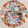 50Pcs Basketball Theme PVC Waterproof Stickers for Luggage Laptop Phone Case Decoration