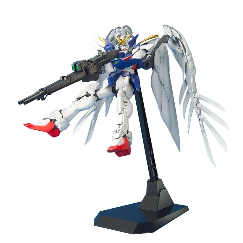 MG Mobile Suit Gundam Wing Wing Gundam Zero Custom (Endless Waltz Version) 1/100 Scale Pre-Colored Plastic Model Kit