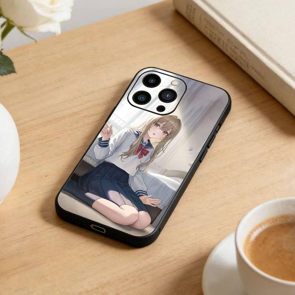 

Iroduku Чехол для телефона The World in Colors Для iPhone 17 16 15 14 13 12 Max Plus Силиконовый Черный Чехол iPhone14ProMax
