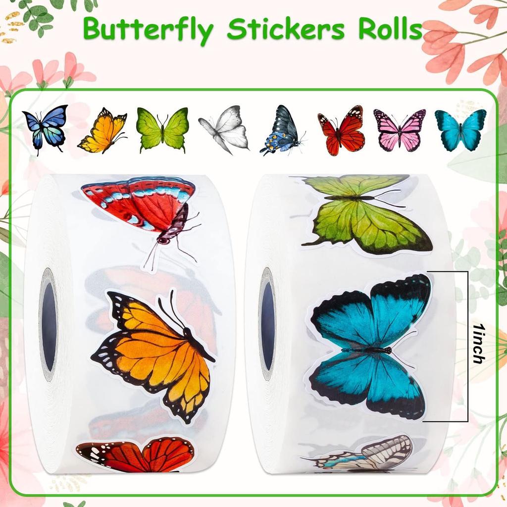100-500Pcs High-Quality Creative High-Quality Butterfly High-Quality Decorative High-Quality Stickers High-Quality Gift Self-assembly High-Quality