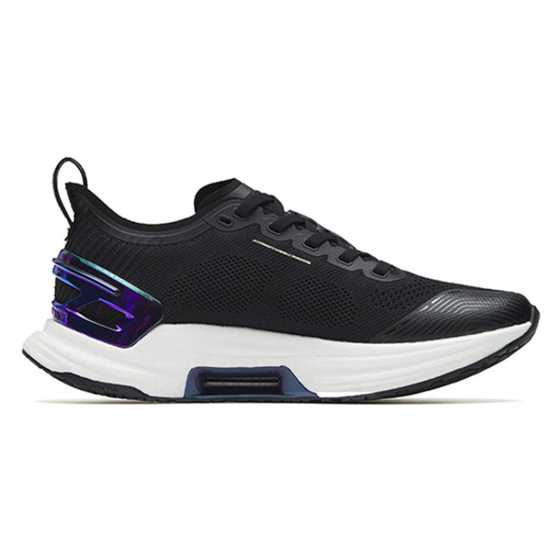 Anta Gen 3.0 Shock Absorbers Slip Resistant, Abrasion Resistant, Breathable Low Top Running Shoes Men's Black White Sneakers 112245580S-1