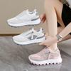 Spring/Autumn Lace-up Non-slip Walking Shoes Fashion New Round Head Sexy Thick Solemn Comfortable Casual Sneakers for Women