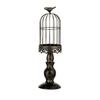 Vintage Birdcage Candle Holder Iron Plant Saucer Tabletop Ornament Aromatherapy Candle Stand  Xmas