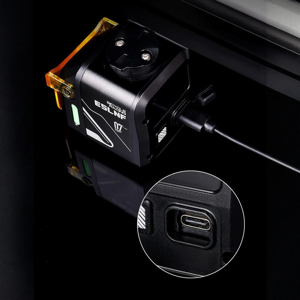 Magicshine EVO 1700 Unterlenker-Fahrradlicht für Nachtfahrten, USB-C wiederaufladbares Fahrradscheinwerfer, IPX 6 Fahrrad-Frontlicht für Rennradfahrer