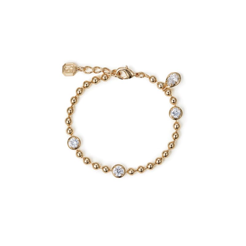 

TANI by MINETANI Amelie Ball Chain Bracelet Crystal