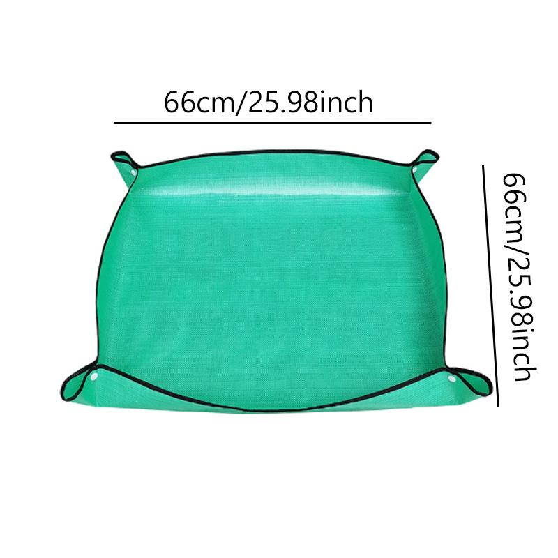 1pc Planting Mat Gardening Potting Pad Foldable Garden Plant Flower Pot Transplanting Waterproof Mats
