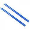 2Pcs Grille Trim Strips Bright Blue Car Decor Front