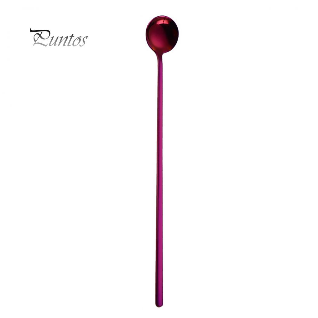 

Ложка для перемешивания кофе и мороженого из нержавеющей стали с полезными гаджетами фиолетовый