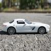 WELLY 1/24 Mercedes-Benz SLS AMG Alloy Car Model Diecasts & Toy Vehicles Collect Car Toy Boy Birthday Gifts