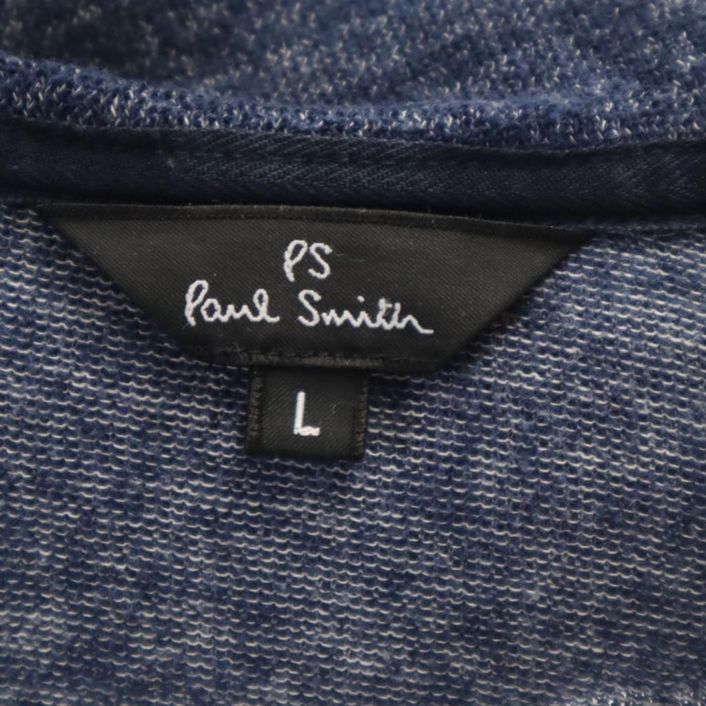 PS Paul Smith Made In Japan Long Sleeve Zip Hoodie L Navy Women Used