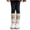 Kids Leg Warmers Socks Cover Stretchy Ribbed Design Cosy Warm Winter Socks For Girls Sweet Inspired Outfit