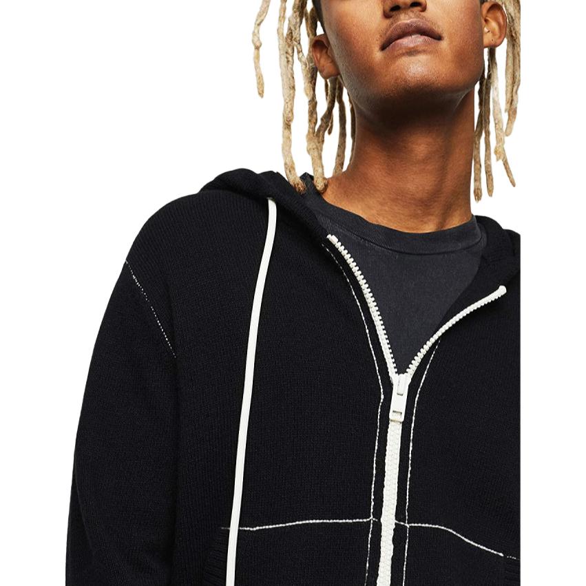 DIESEL Jackets & Coats Men's Black 00SACQ0QAYR