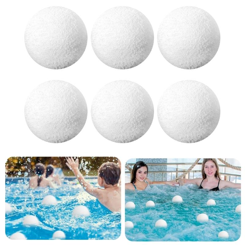 Reusable Hot Tub Oil Absorber Sponge Delicate Hot Tub Scum Sponge Balls Easy to Use Sponge Sphere Filter Lifes Boosters